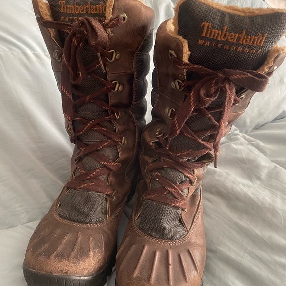 Timberland Shoes - Timberland Brown Winter & Rain Boots